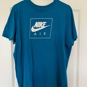Mens Light Blue Nike Air ‘The Nike Tee’ Size Large See Description